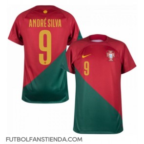 Portugal Andre Silva #9 Primera Equipación Mundial 2022 Manga Corta